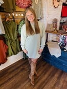 Lindsey’s Laid-Back Mini Dress