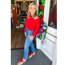 Rachel Ruched Longsleeve Top