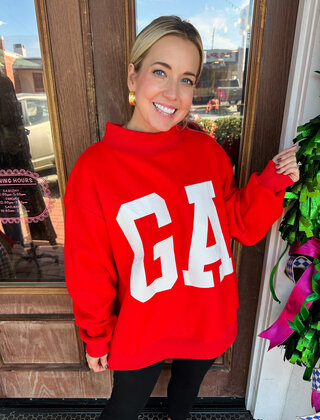 Go Dawgs Mockneck