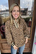 Leopard Craze Top