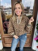 Leopard Craze Top