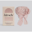 The Uptown Peach Adjustable Oversized Satin Bonnet - Blush