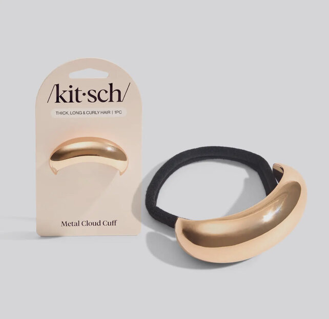 Gold Metal Cloud Cuff - Large