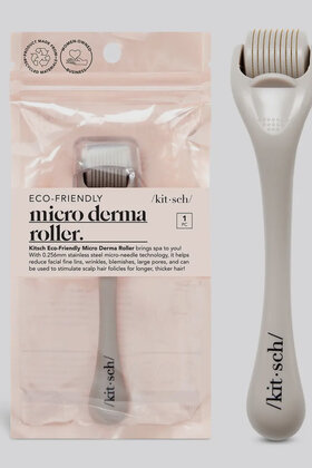 Micro Derma Face Roller - Warm Grey
