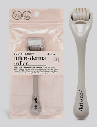 Micro Derma Face Roller - Warm Grey