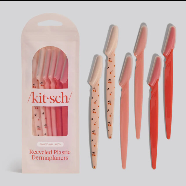 Smoothing Plastic Dermaplaners - 6 pack