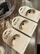 Gold Metal Cloud Cuff - Large