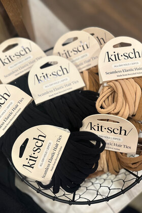 Seamless Elastic Hair Ties - 20 pack
