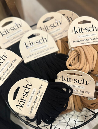 Seamless Elastic Hair Ties - 20 pack