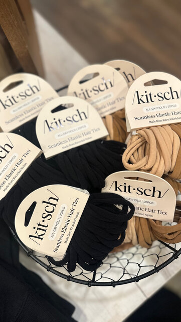 Seamless Elastic Hair Ties - 20 pack