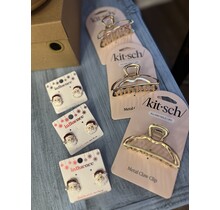 Metal Claw Clip - Gold