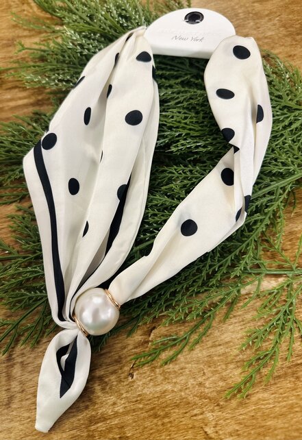 Pearl Scarf Necklace