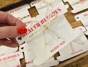 Pearl Bow Beaded Blondes - Petite