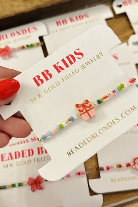 Beaded Blondes Holiday Gift Bracelet - Kids