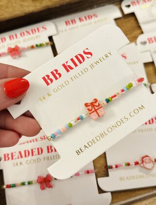 Beaded Blondes Holiday Gift Bracelet - Kids