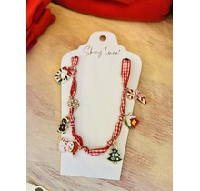 Holly Jolly Christmas Charm Necklace