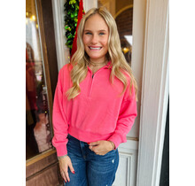 Simply Cozy Half Zip Pullover