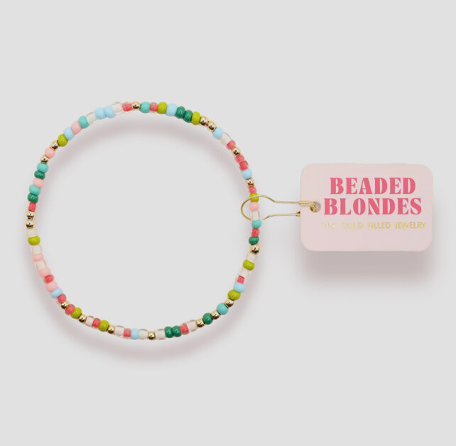 Beaded Blondes Holiday Cheer Bracelet