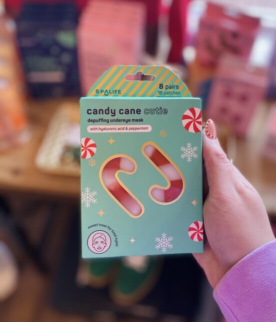 Candy Cane Depuffing Under Eye Mask