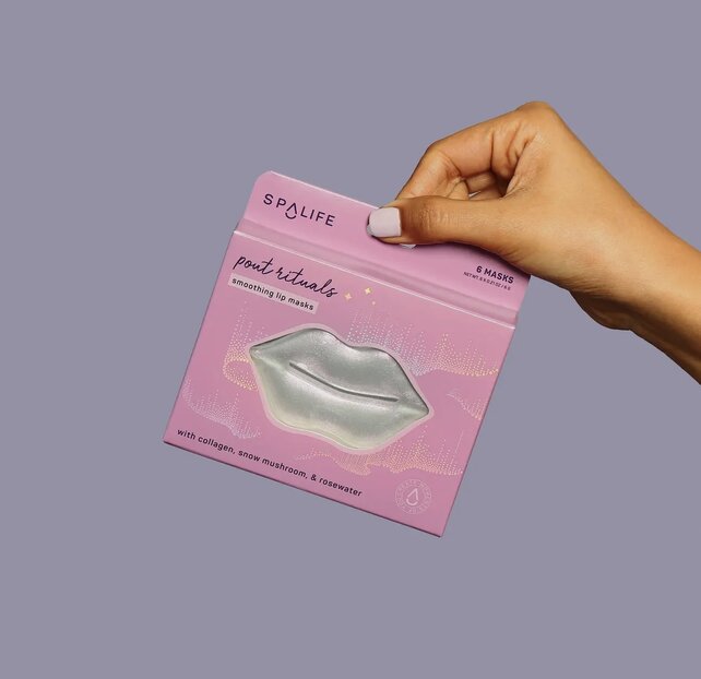 Smoothing Hydrogel Lip Masks