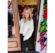 The Ivory Collar Knit