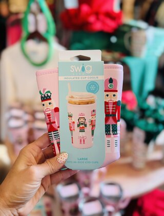 Swig Sugar Plum Soliders Ice Cup Coolie (Large)