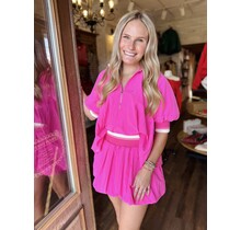 Popping Pink Bubble Skirt