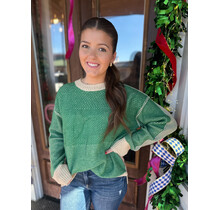 Holiday Clover Sweater