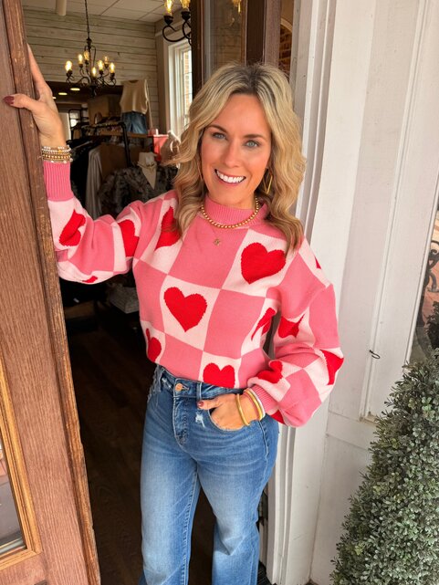 Full of Love Heart Sweater