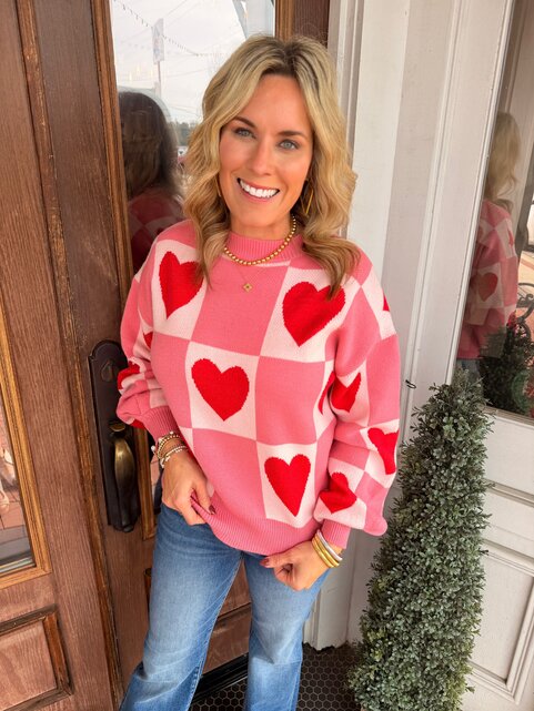 Full of Love Heart Sweater