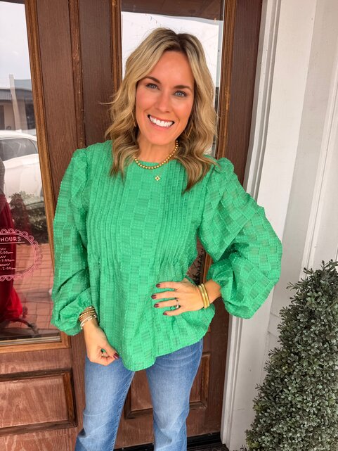 Holly Green Top