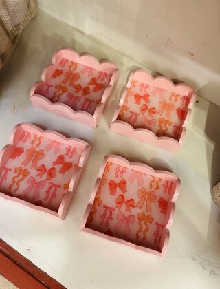 Blushing Bows Trinket Tray