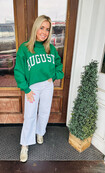 Green Augusta Mockneck -