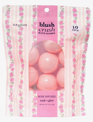 Blush Crush Bath Bombs - 10 Pack