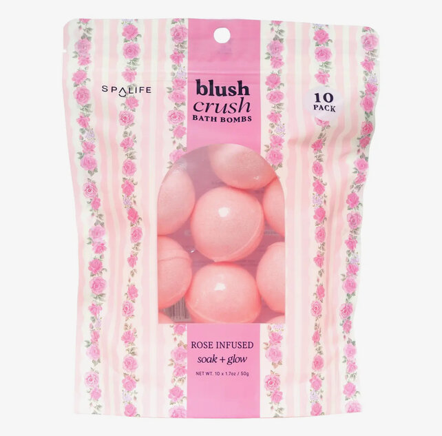 Blush Crush Bath Bombs - 10 Pack