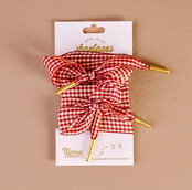 Step-it-Up Gingham Shoelaces