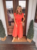 Sunset Sorbet Sleeveless Dress