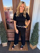 Khloe Scallop Knit Pants