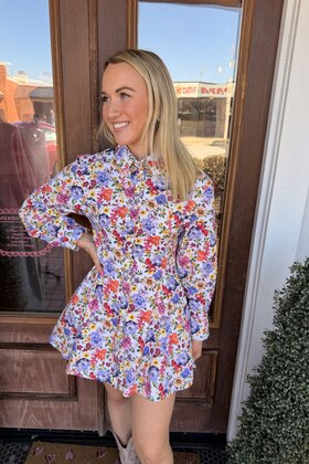 Francy’s Floral Dress