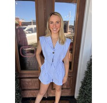 Seaside Stripes Romper