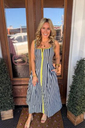 The Boardwalk Stripe Dress