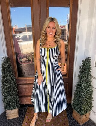 The Boardwalk Stripe Dress