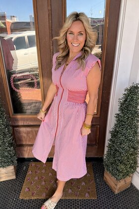 Sweet Striped Sundress