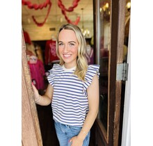 Sarah in Stripes Top