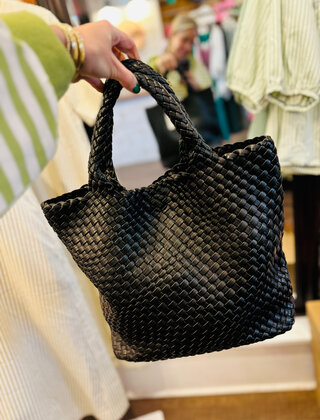 Leather Textured Tote Bag