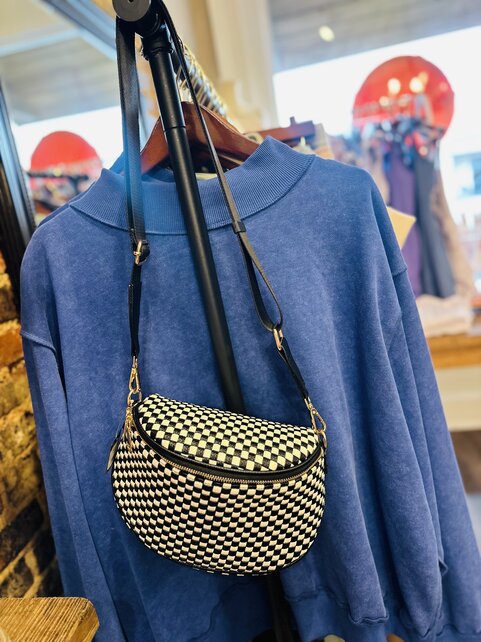 The Checkered Crossbody