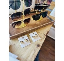 Puffy Gradual Metal Hoops