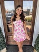 Spring Into Summer Bubble Mini Dress