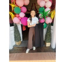 Wide Leg Scuba Pants