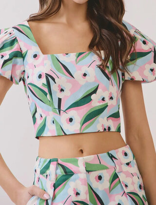 Pretty In Petals Top